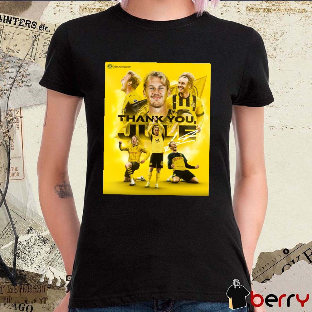 Borussia Dortmund Thank You Jule Signature Poster t-shirt