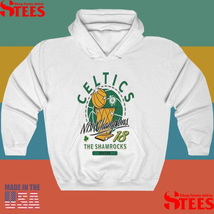 Boston Celtics Mitchell & Ness Hardwood Classics Champions Vintage T-shirt