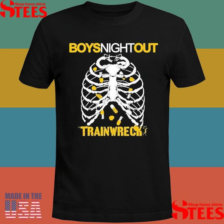 Boys Night Out Trainwreck Rib Cage Shirts