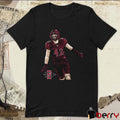 Brady Anderson #42 San Diego State Illustrated Graphic t-shirt