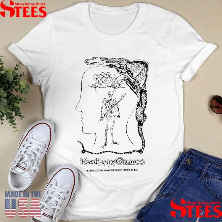 Brain Dead Fantasy Games Zine Multi Shirts