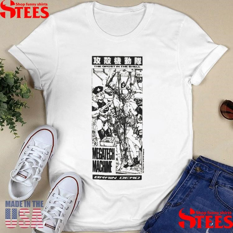 Brain Dead Megatech Machine The Ghost In The Shell T-shirt