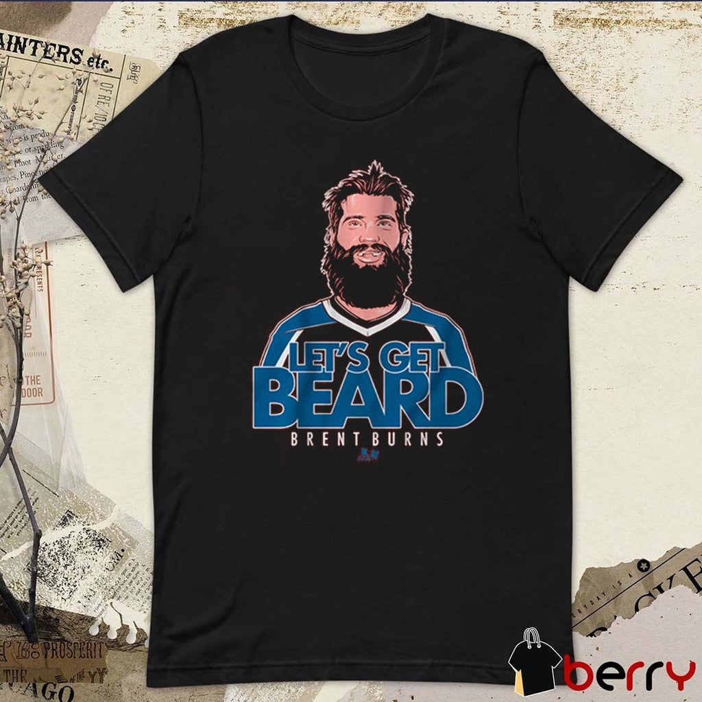 Brent Burns Let’s Get Beard Colorado Avalanche Hockey Painting 2025 t-shirt