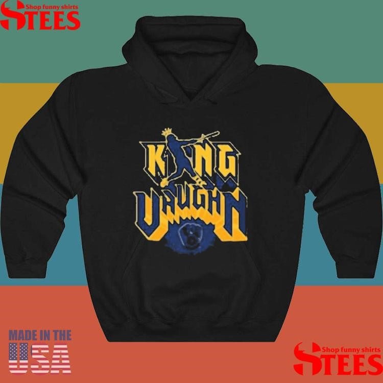 Brewers King Andrew Vaughn Giveaway 2025 T-shirts