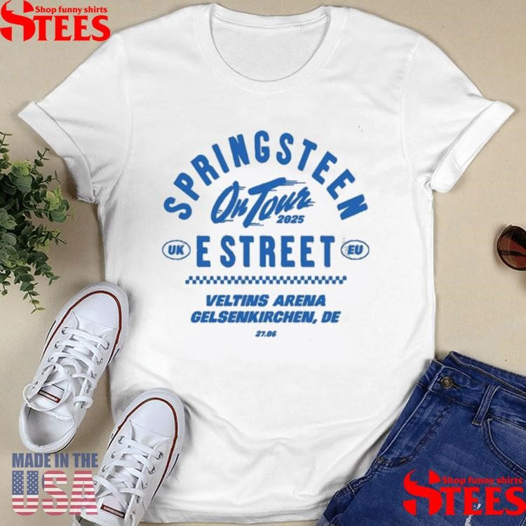 Bruce Springsteen And E Street Band On June 27 2025 In Gelsenkirchen De T-shirt