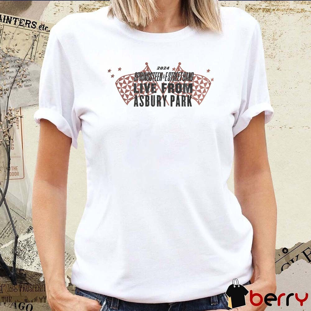 Bruce Springsteen & E Street Band Live From Asbury Park 2024 t-shirt