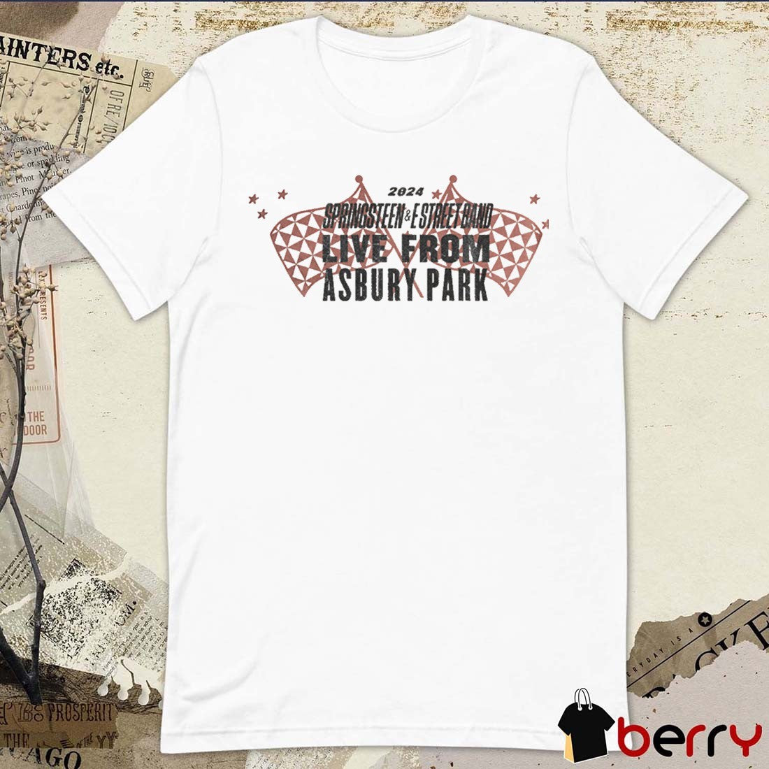 Bruce Springsteen & E Street Band Live From Asbury Park 2024 t-shirt