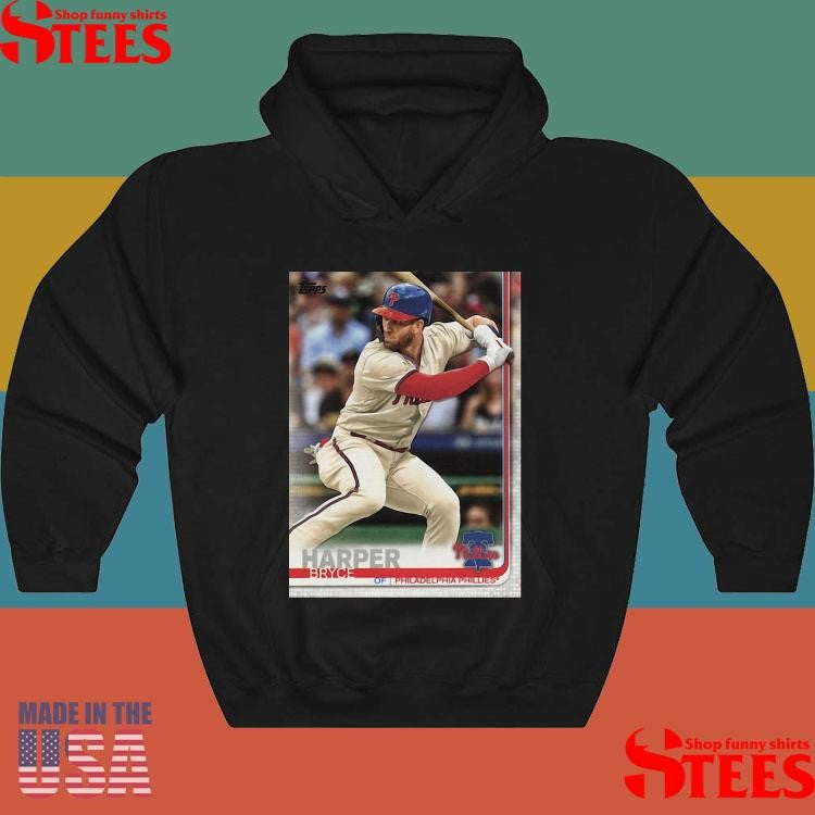 Bryce Harper Philadelphia Phillies 2019 Topps Baseball Card Player Shirts