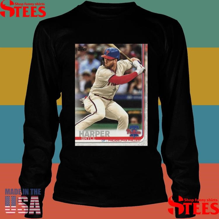 Bryce Harper Philadelphia Phillies 2019 Topps Baseball Card Player Shirts