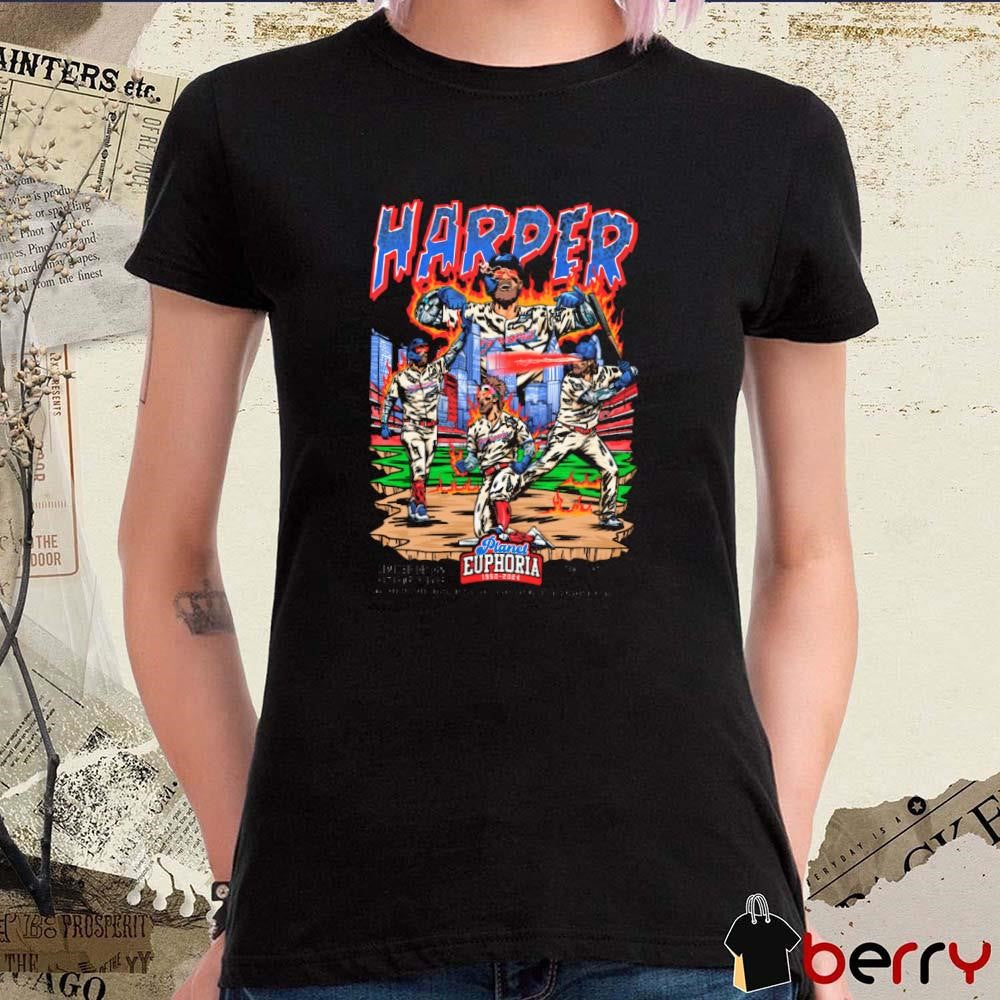 Bryce Harper Philadelphia Phillies MLB Planet Euphoria Art t-shirt