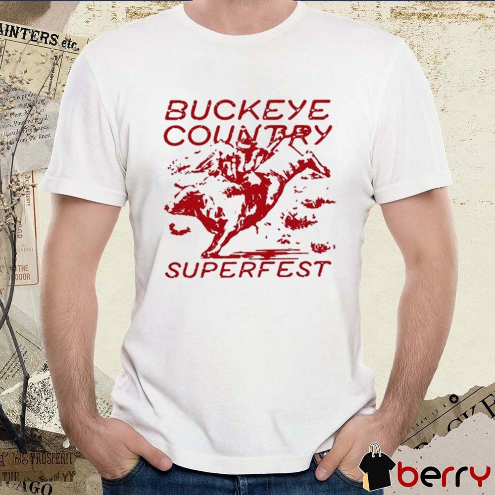 Buckeye Country Superfest June 13 2026 Columbus t-shirt