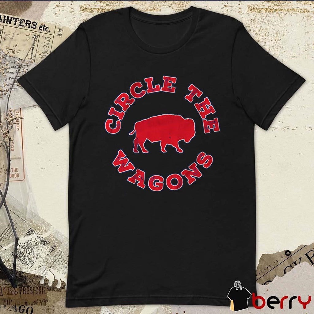 Buffalo Bills Football Circle the Wagons t-shirt