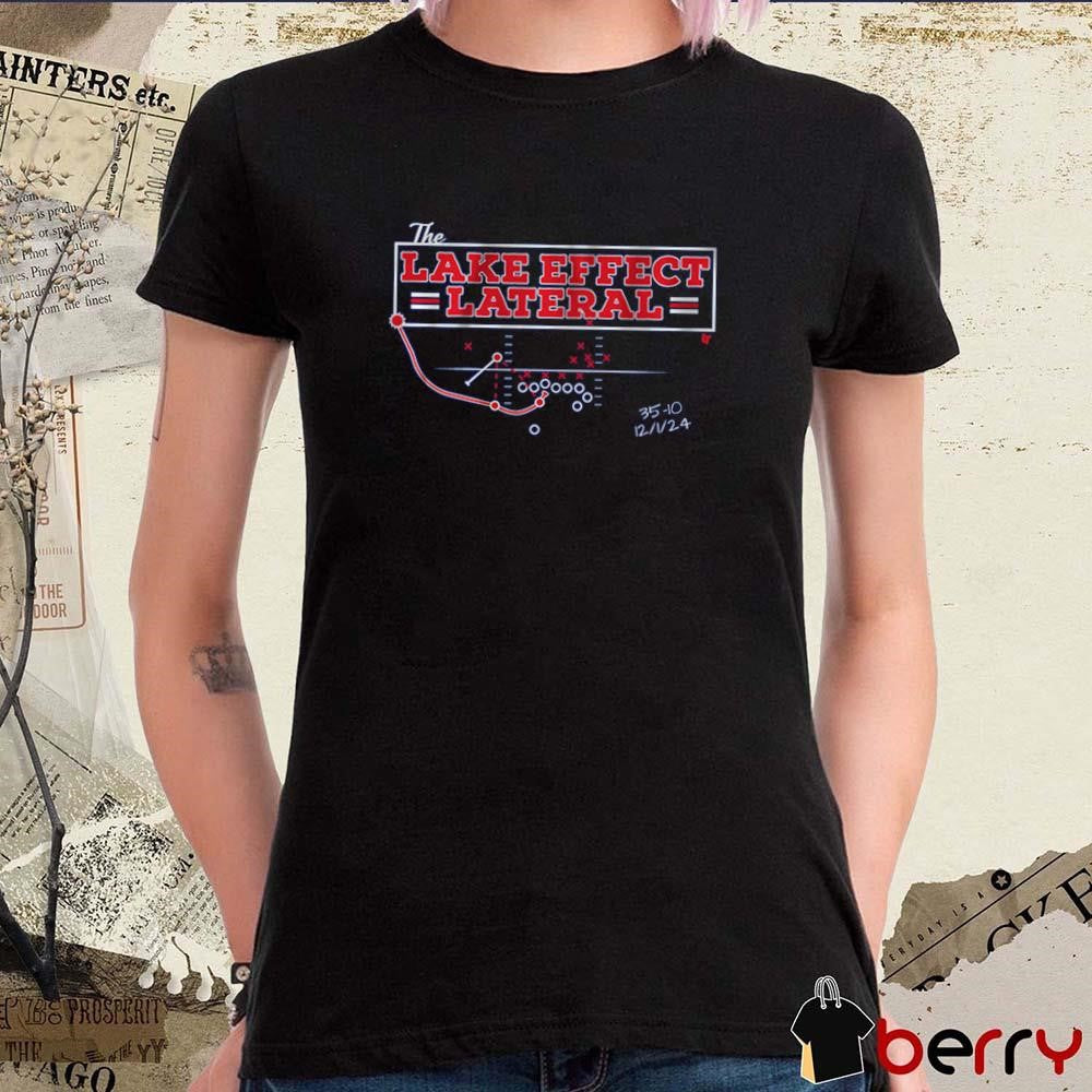 Buffalo Bills Football The Lake Effect Lateral t-shirt