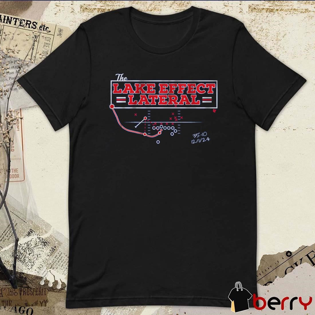 Buffalo Bills Football The Lake Effect Lateral t-shirt