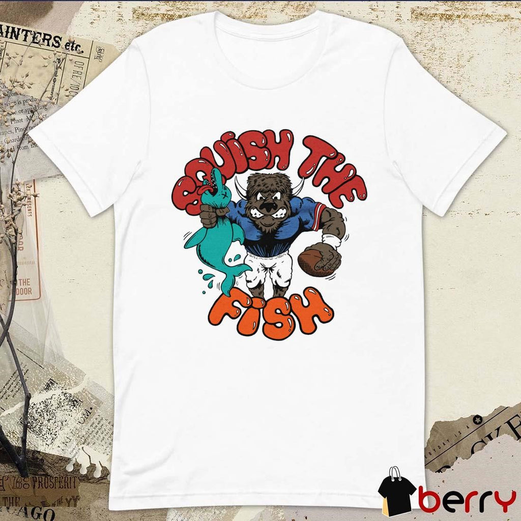 Buffalo Bills NFL Squish the Fish t-shirt