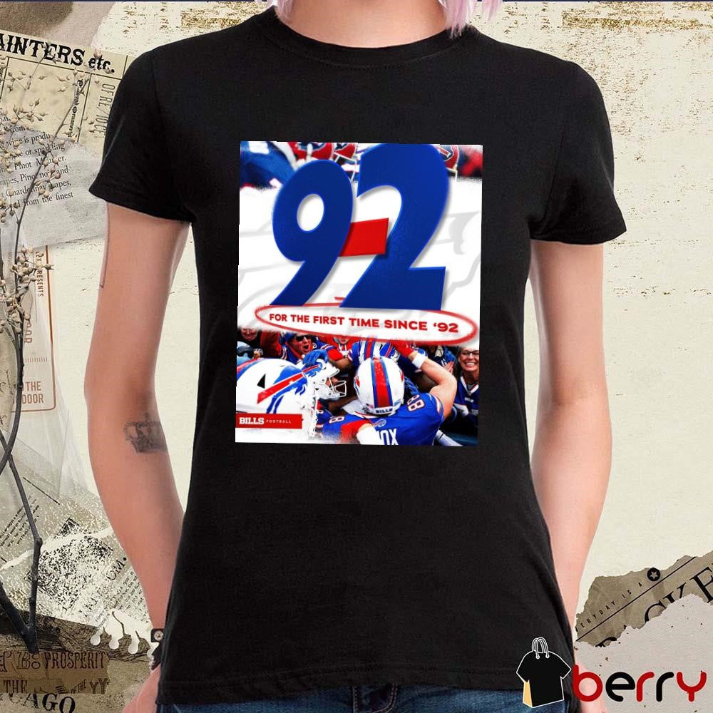 Buffalo Bills Vs Kansas City Chiefs Football 9 – 2 For The First Time Since ’92 Poster t-shirt