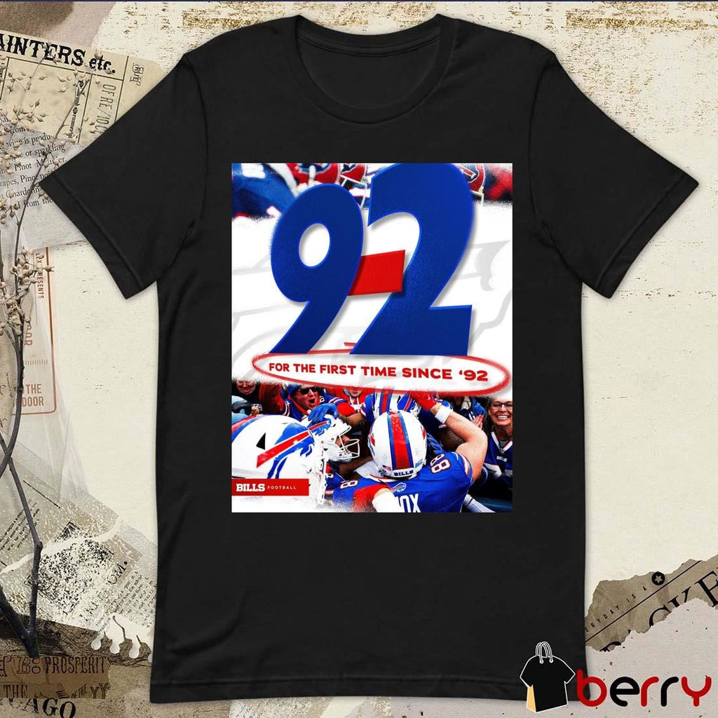 Buffalo Bills Vs Kansas City Chiefs Football 9 – 2 For The First Time Since ’92 Poster t-shirt