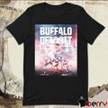 Buffalo Bills vs. Detroit Lions December 15 2024 The Motor City Showdown Poster t-shirt