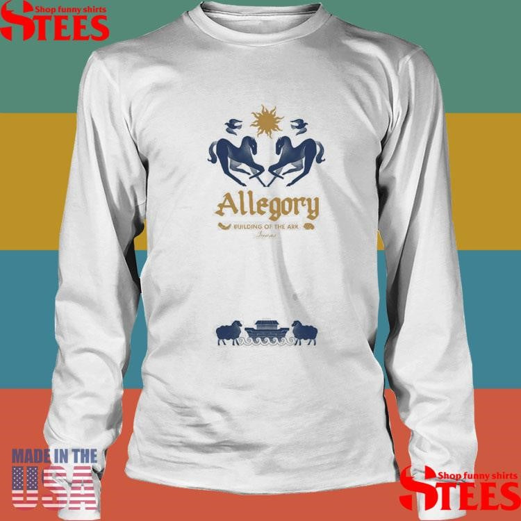 Buildng Of The Ark Allegory T-shirt