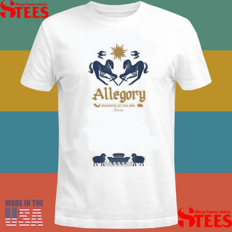 Buildng Of The Ark Allegory T-shirt
