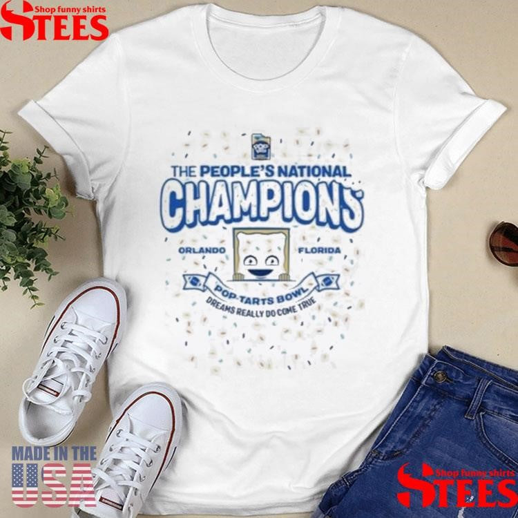 Byu 2025 The People’s National Champions Pop Tarts Bowl T-shirt