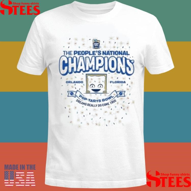 Byu 2025 The People’s National Champions Pop Tarts Bowl T-shirt
