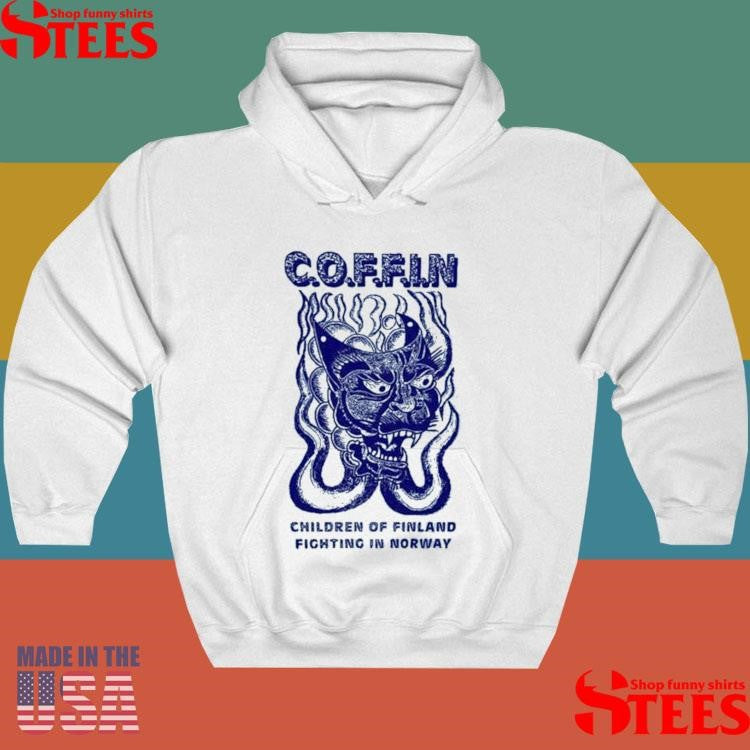 C.o.f.f.i.n Children Of Finland Fighting In Norway Yummi Tiger Baby Shirts