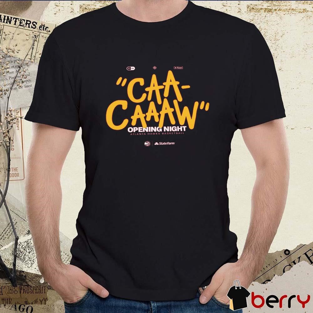 CAA-CAA LAW Opening Night Atlanta Hawks Basketball State Farm t-shirt