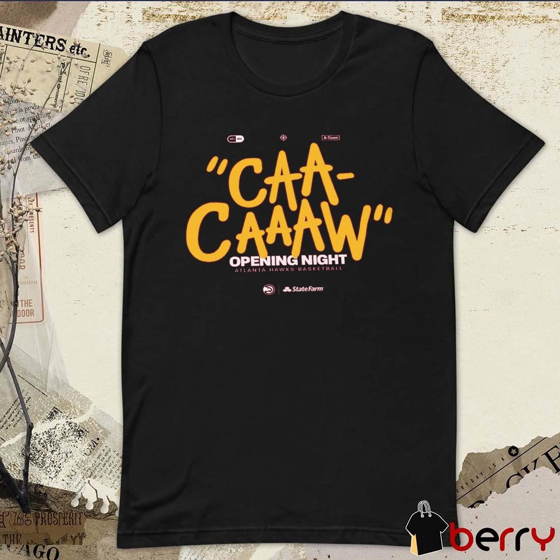 CAA-CAA LAW Opening Night Atlanta Hawks Basketball State Farm t-shirt