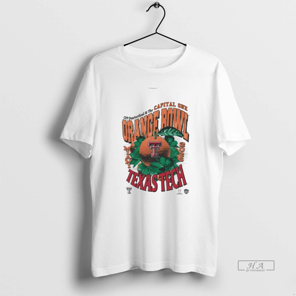 Official Cfp Quarterfinal At The Capital One Orange Bowl Texas Tech Red Raiders Miami 2025 T-Shirts, Hoodie, Sweatshirt