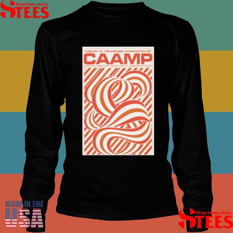Caamp June 20 2025 Washington, Dc T-shirt