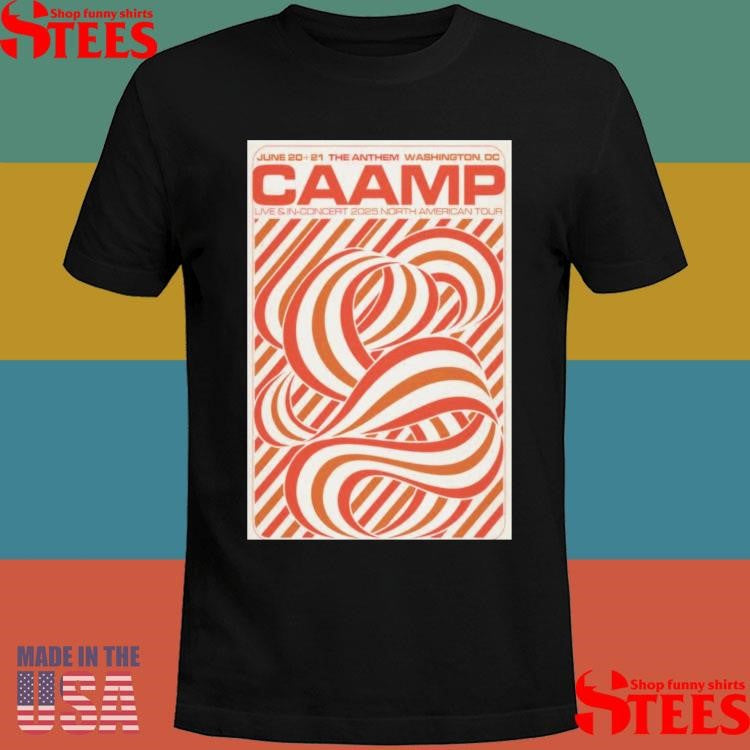 Caamp June 20 2025 Washington, Dc T-shirt