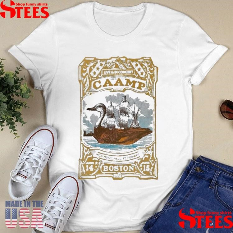Caamp The Band Mgm Music Hall At Fenway June 14+15 2025 Boston, Ma T-shirt