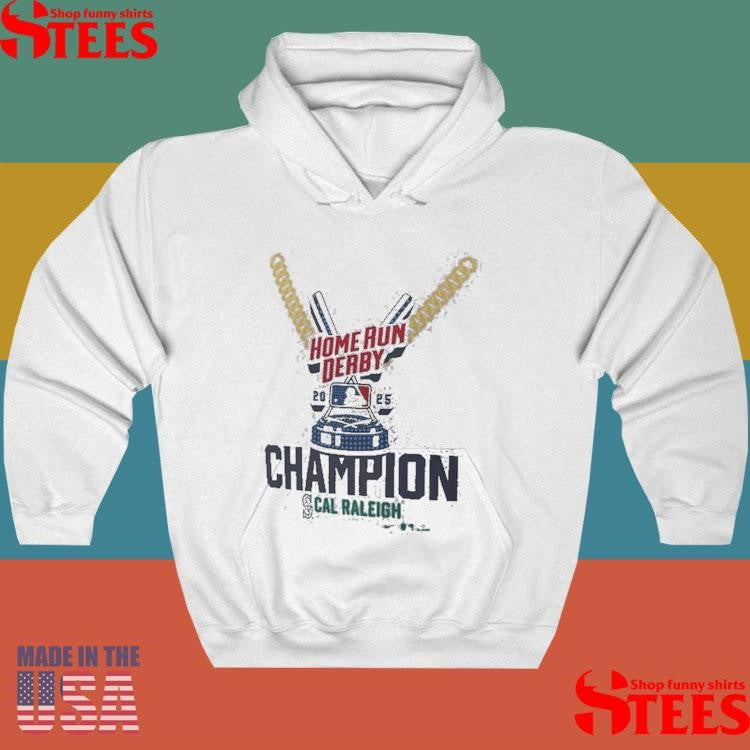Cal Raleigh Seattle Mariners 2025 Home Run Derby Champion T-shirt