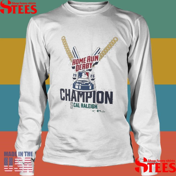 Cal Raleigh Seattle Mariners 2025 Home Run Derby Champion T-shirt