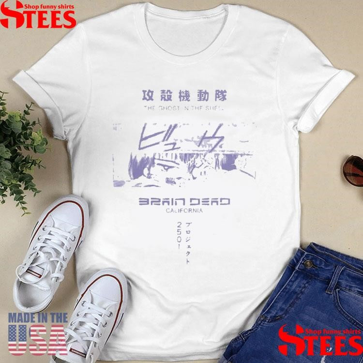 California Brain Dead The Ghost In The Shell 2025 T-shirt
