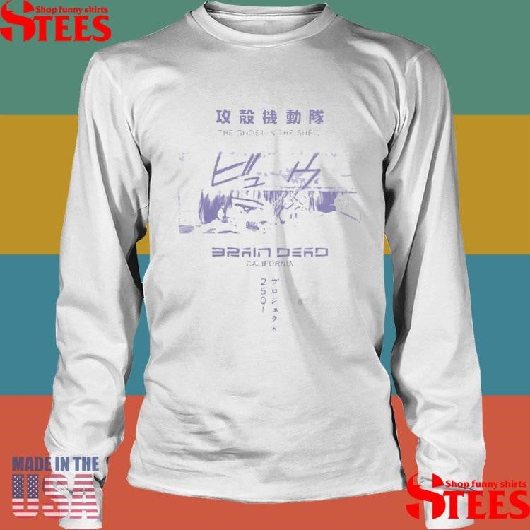 California Brain Dead The Ghost In The Shell 2025 T-shirt