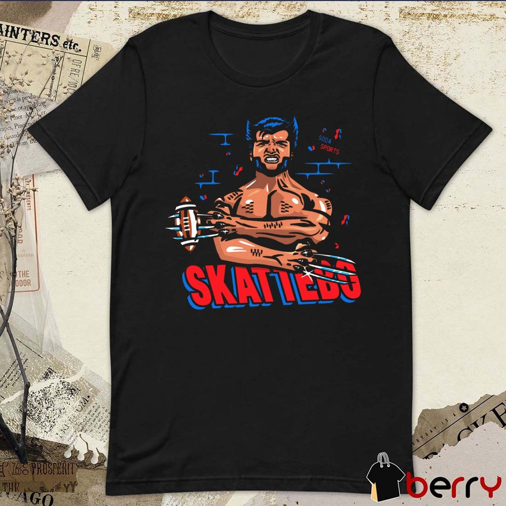 Cam Skattebo New York Giants Xmen Wolverine Fanart t-shirt