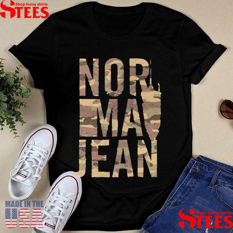 Camo Logo Norma Jean T-shirt