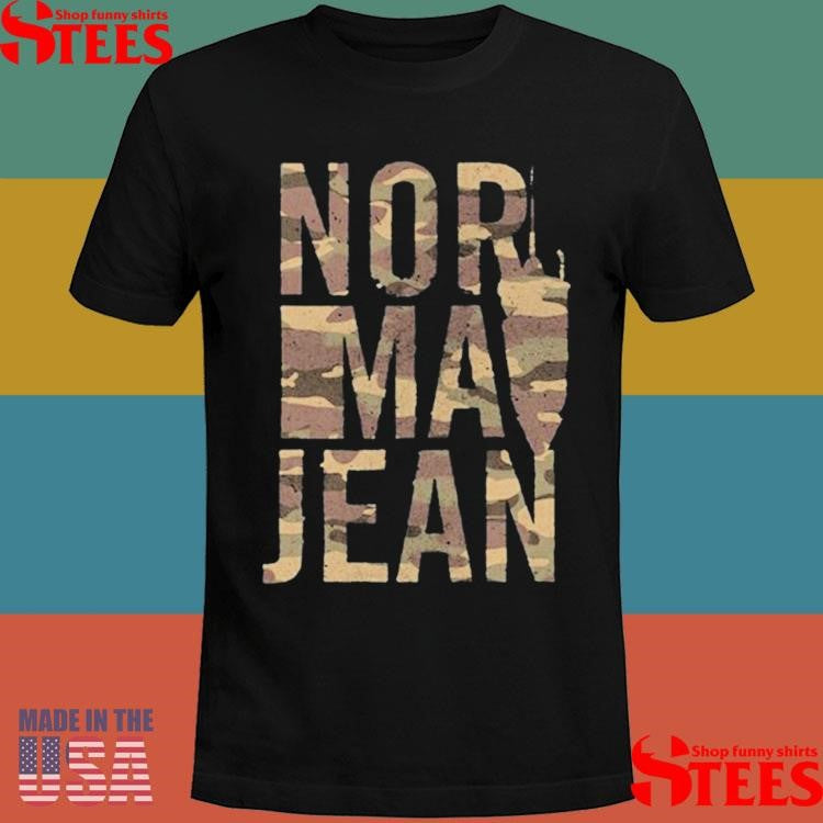 Camo Logo Norma Jean T-shirt