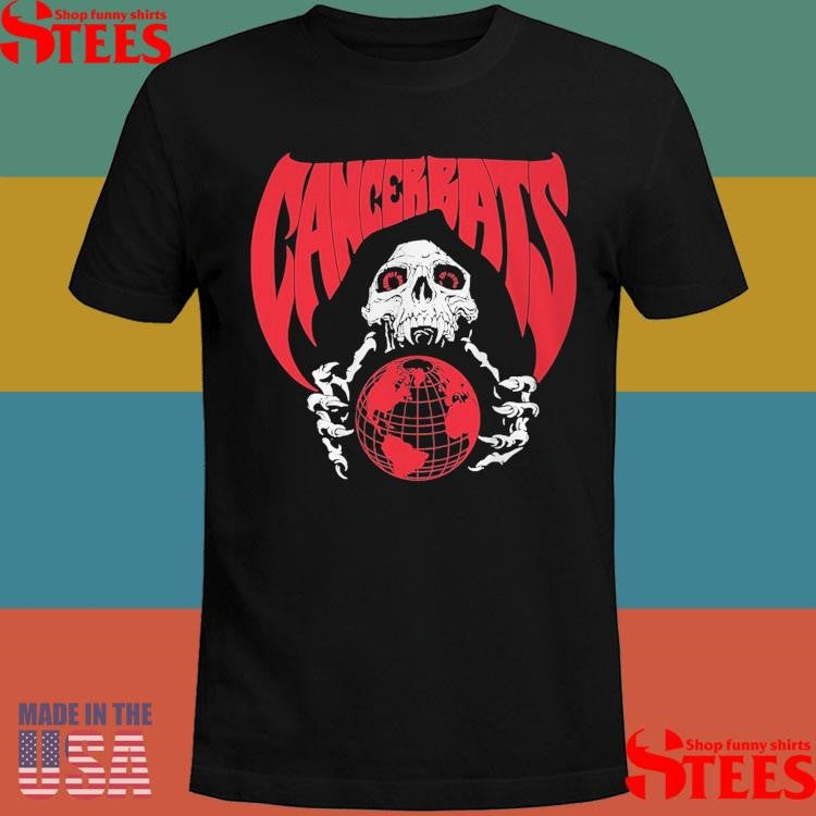 Cancer Bats Reaper World T-shirts