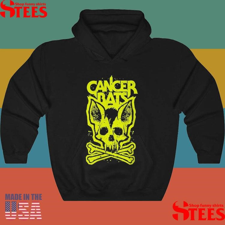 Cancer Bats Slime Bat Skull & Crossbones T-shirts