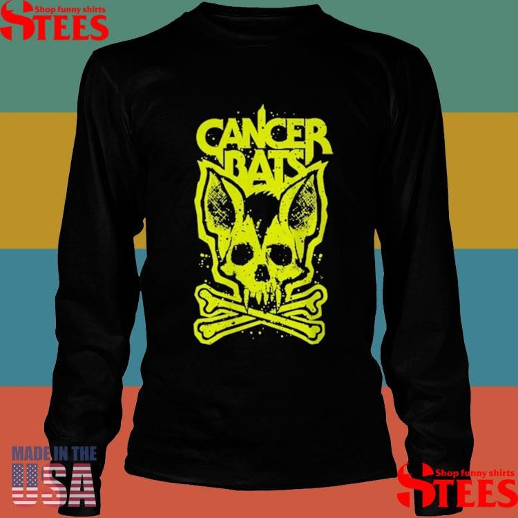Cancer Bats Slime Bat Skull & Crossbones T-shirts