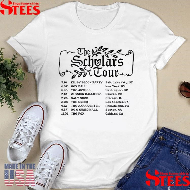 Car Seat Headrest 2025 The Scholars Tour T-shirt