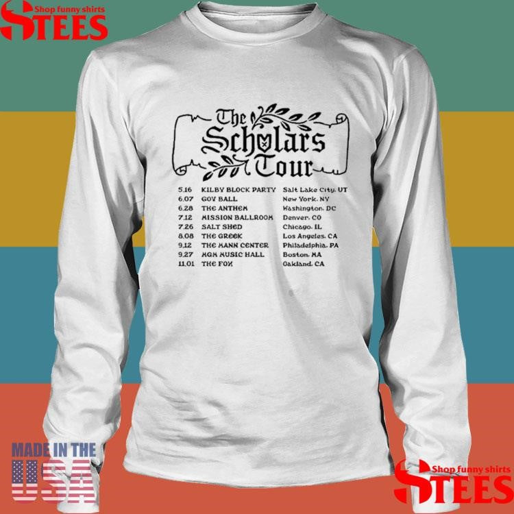 Car Seat Headrest 2025 The Scholars Tour T-shirt