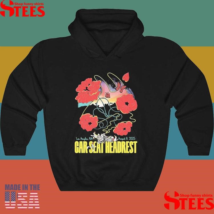 Car Seat Headrest August 8 Los Angeles Ca T-shirts