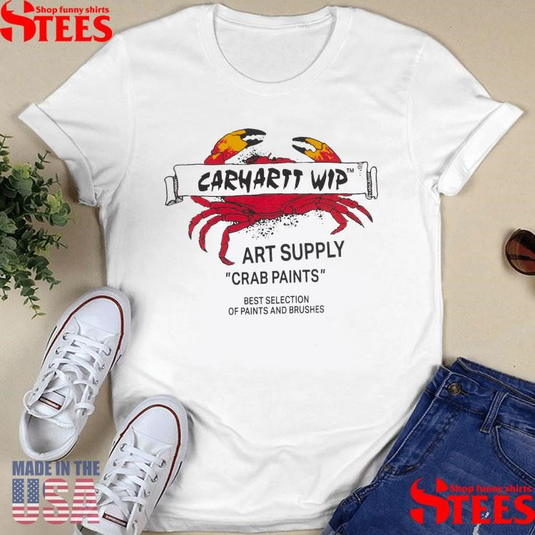 Carhartt Wip Art Supply Crab Paints Best Selection Of Paints And Brushes Shirts