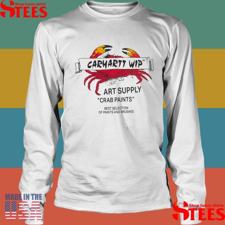 Carhartt Wip Art Supply Crab Paints Best Selection Of Paints And Brushes Shirts
