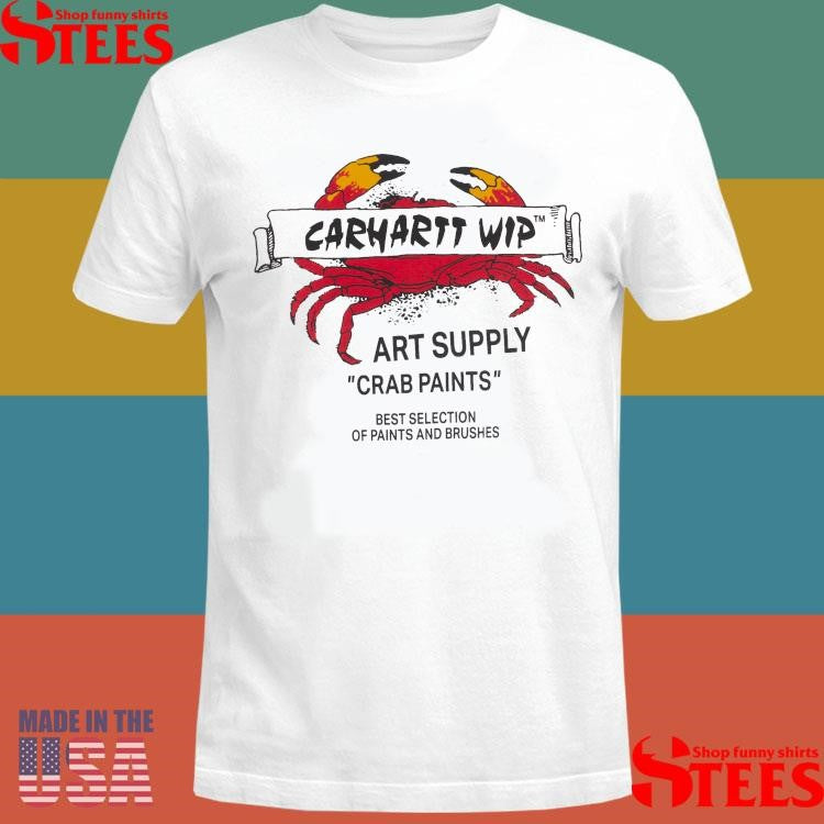 Carhartt Wip Art Supply Crab Paints Best Selection Of Paints And Brushes Shirts