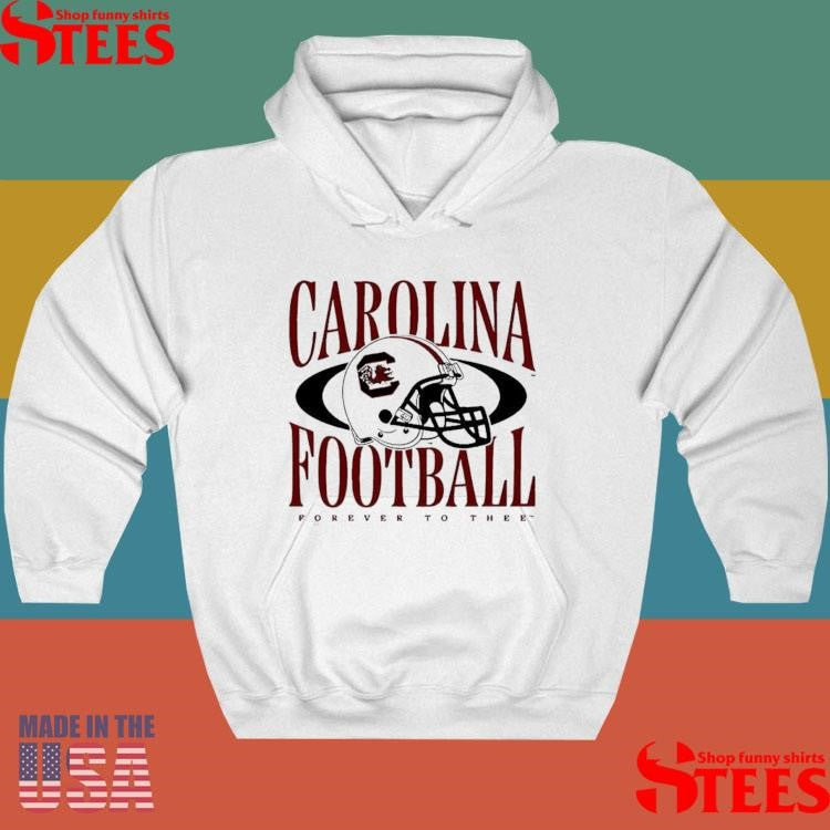 Carolina Gamecock Football Forever To Thee Helmet Logo T-shirts